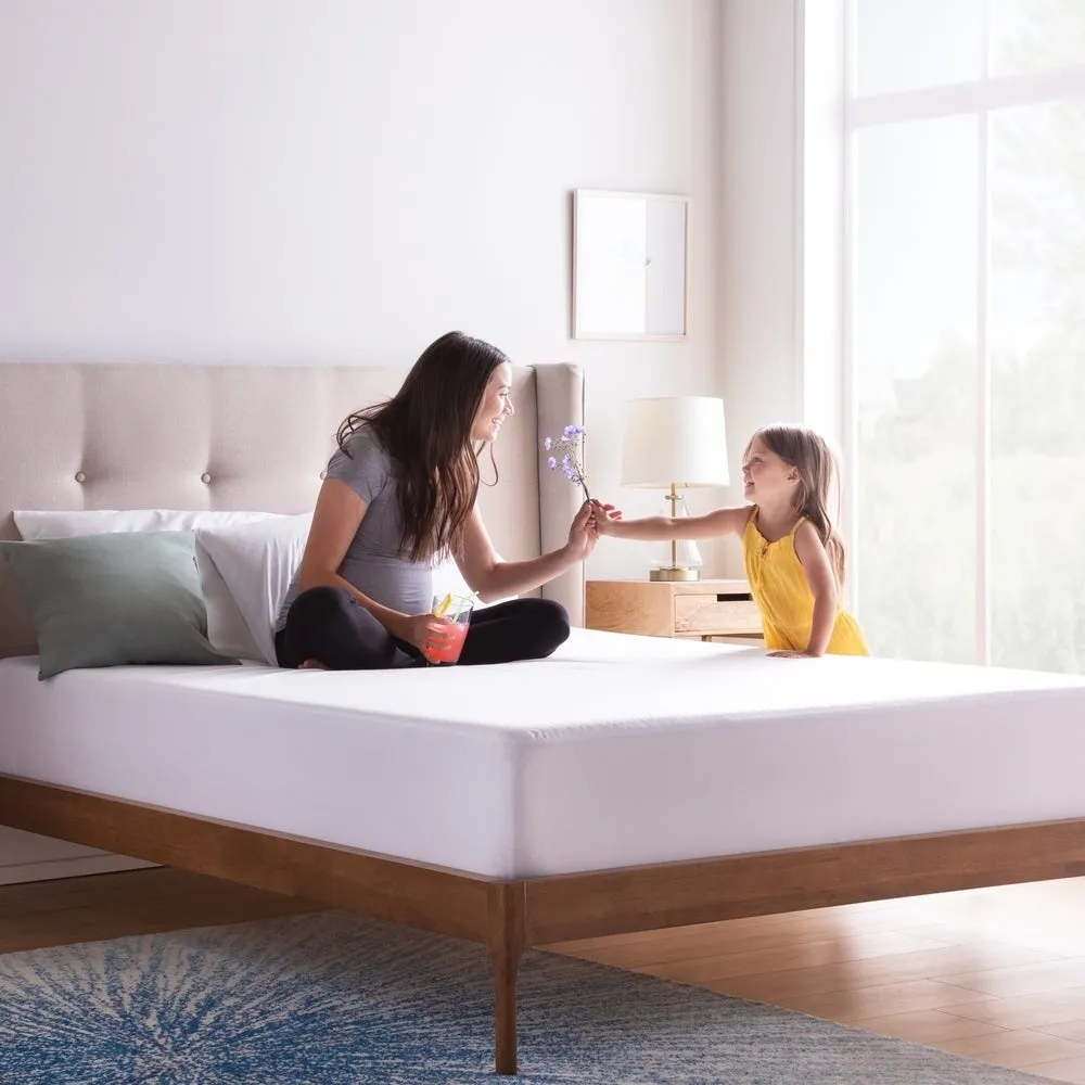 TopTight Premium Mattress Protector by Linenspa Essentials - White