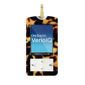 Tortoise Shell for OneTouch Verio IQ Glucometer
