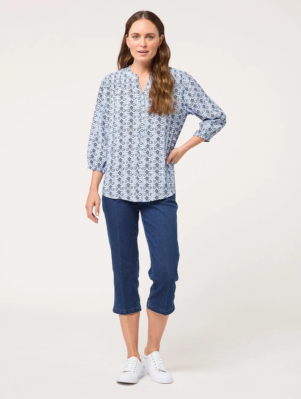 Tylani 3/4 Sleeve Blouse
