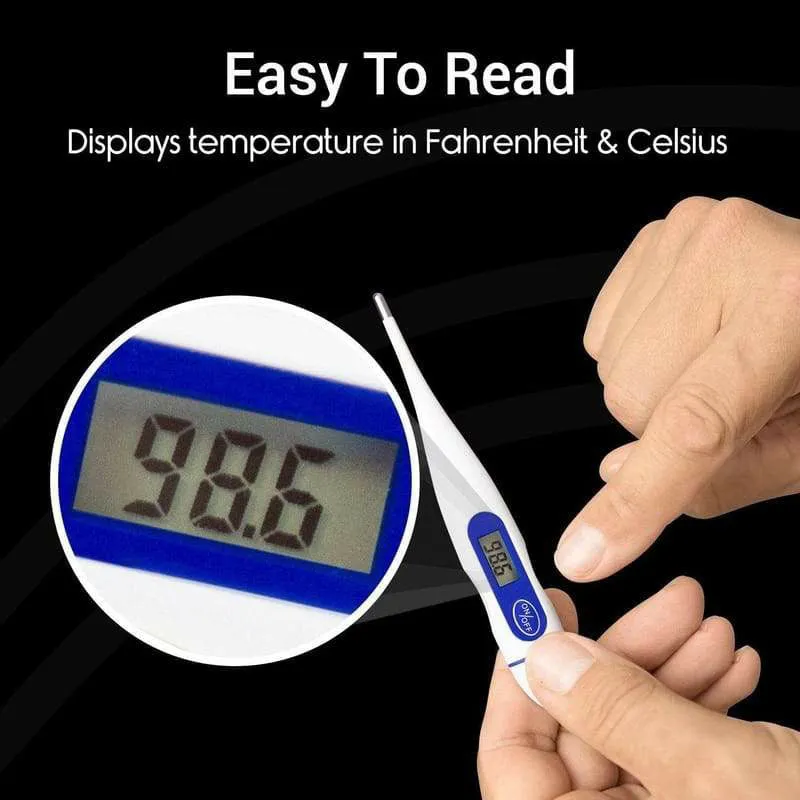 Vive Health Digital Thermometer - White
