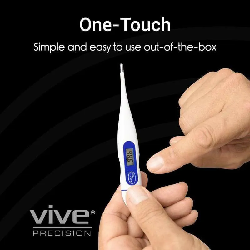 Vive Health Digital Thermometer - White
