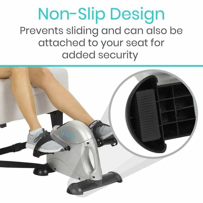 Vive Health Pedal Exerciser - Silver