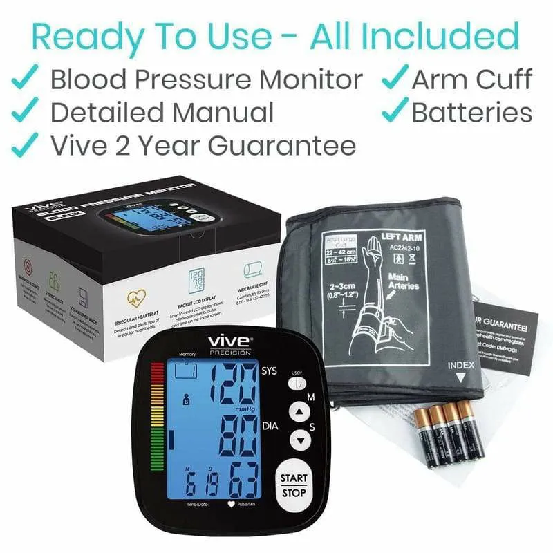 Vive Health Precision Blood Pressure Monitor
