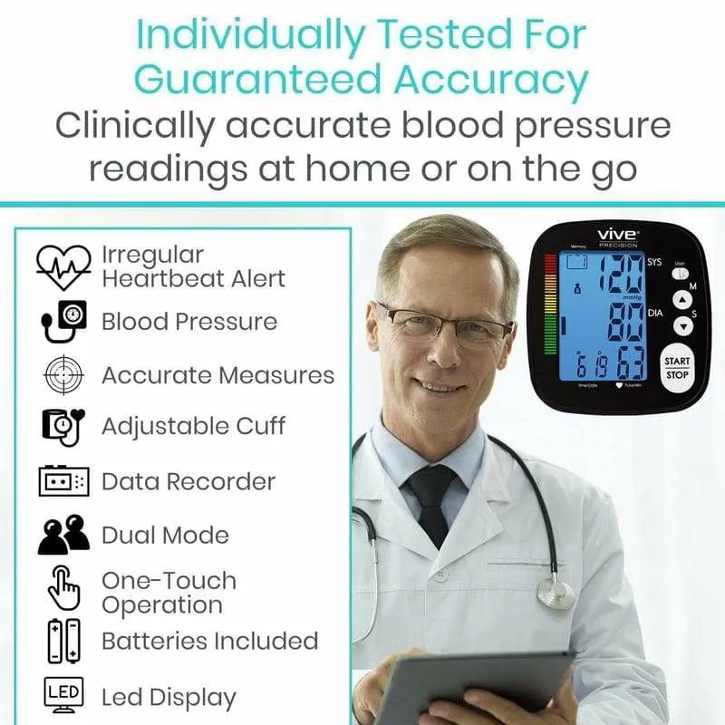 Vive Health Precision Blood Pressure Monitor