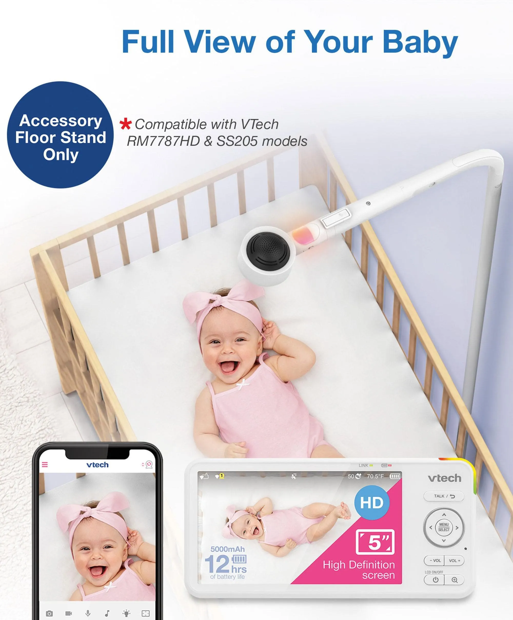 VTech VC2610 Floor Stand - White