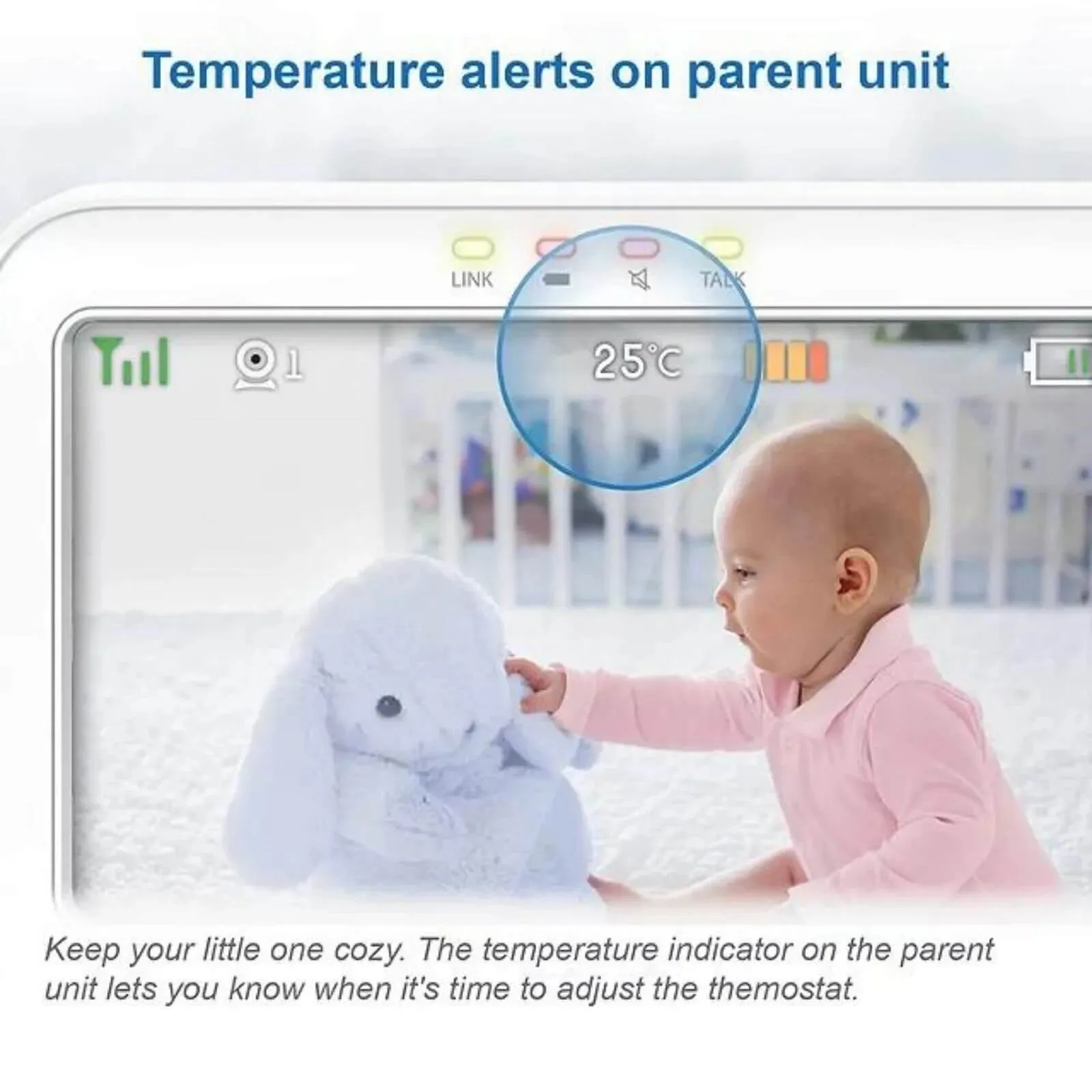 VTech VM5463 5inch Digital Baby Monitor