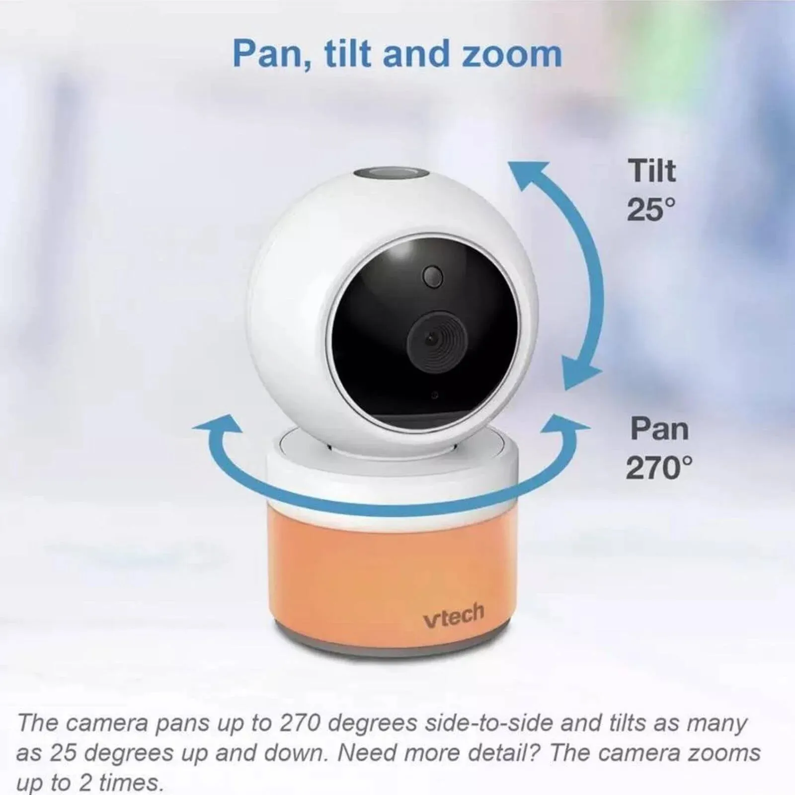 VTech VM5463 5inch Digital Baby Monitor