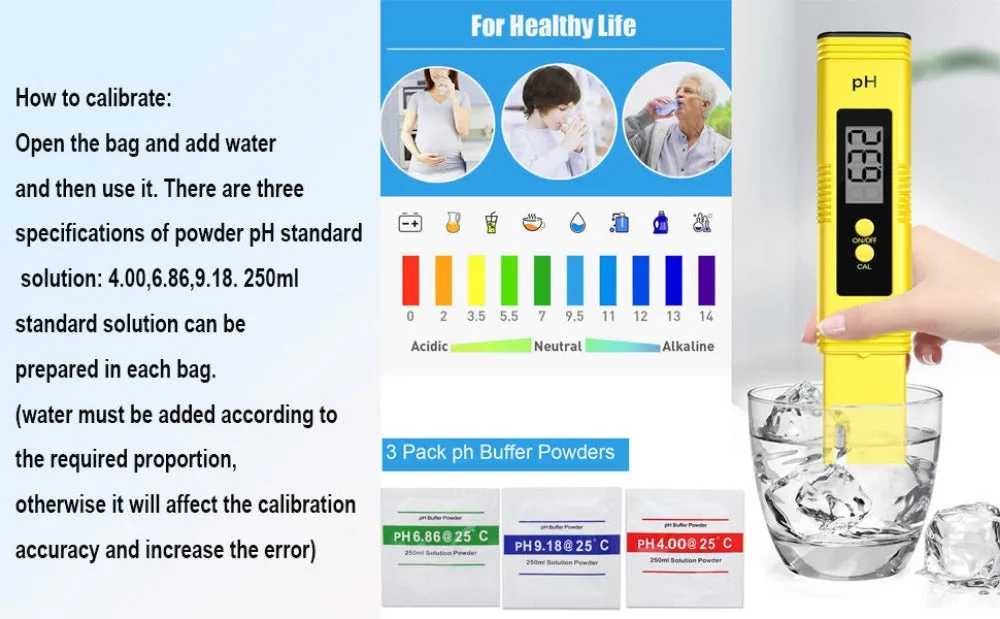 waterhardness measurement accuracy calibration purity measure devices ✈️ free.shipping