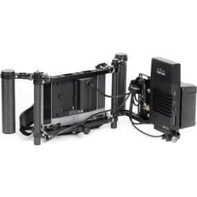 Wooden Camera Director's Monitor Cage v3 with Dual Carbon Fiber Handgrips (USED)