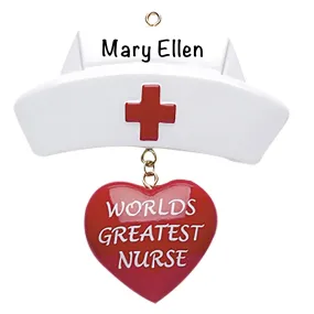 World's Greatest Nurse Personalized Ornament