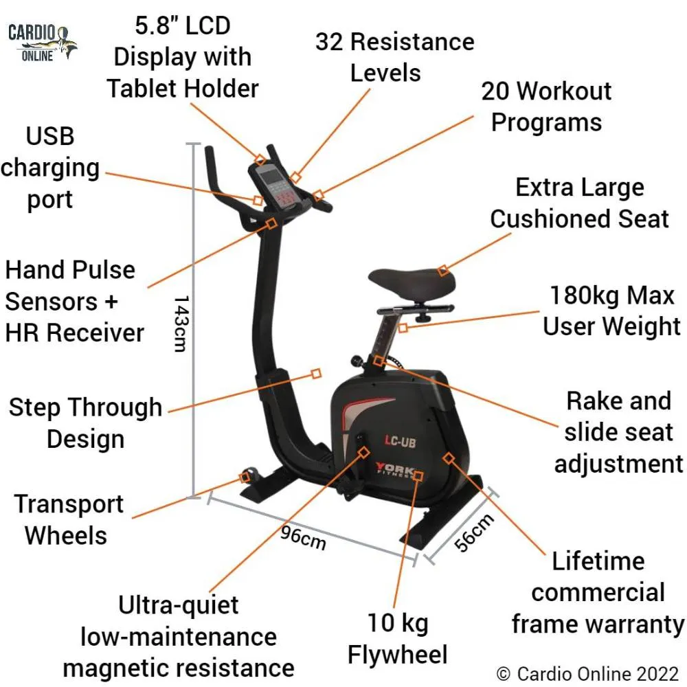 York LC-UB Exercise Bike